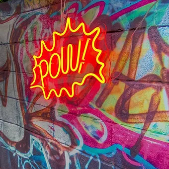 POW! LED Neon Sign