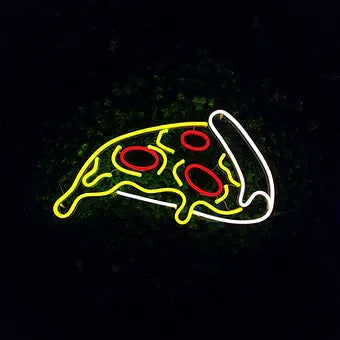 Pizza Slice LED Neon Sign